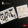 KELIK K48055 IA-58 PUCARA INTERIOR 3D DECALS FOR KINETIC KIT 1/48